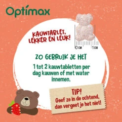 Optimax Kids Multivitaminen Aardbei -Metagenics Winkel 1008181 3