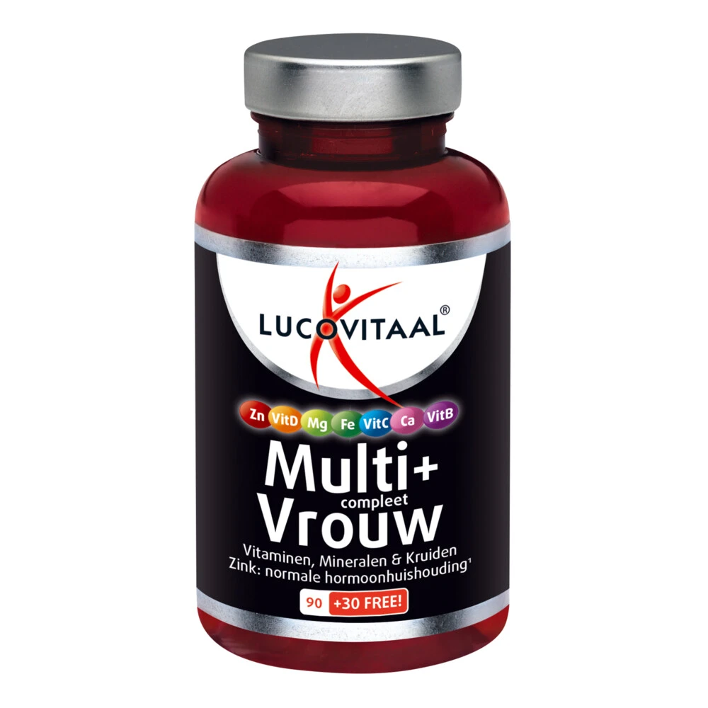 Lucovitaal Multi + Compleet Vrouw 1 Lucovitaal Multi + Compleet Vrouw