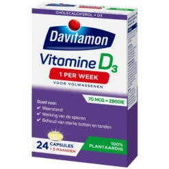 Davitamon Davitamon Vitamine D 1 Per Week 100% Plantaardig -Metagenics Winkel 1008735 3