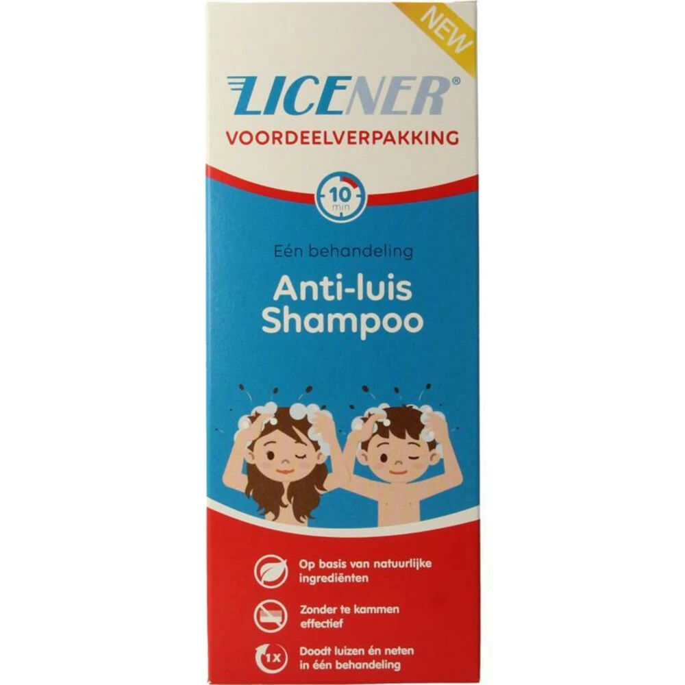 Licener Shampoo Anti Luis Voordeelverpakking 1 Licener Shampoo Anti Luis Voordeelverpakking