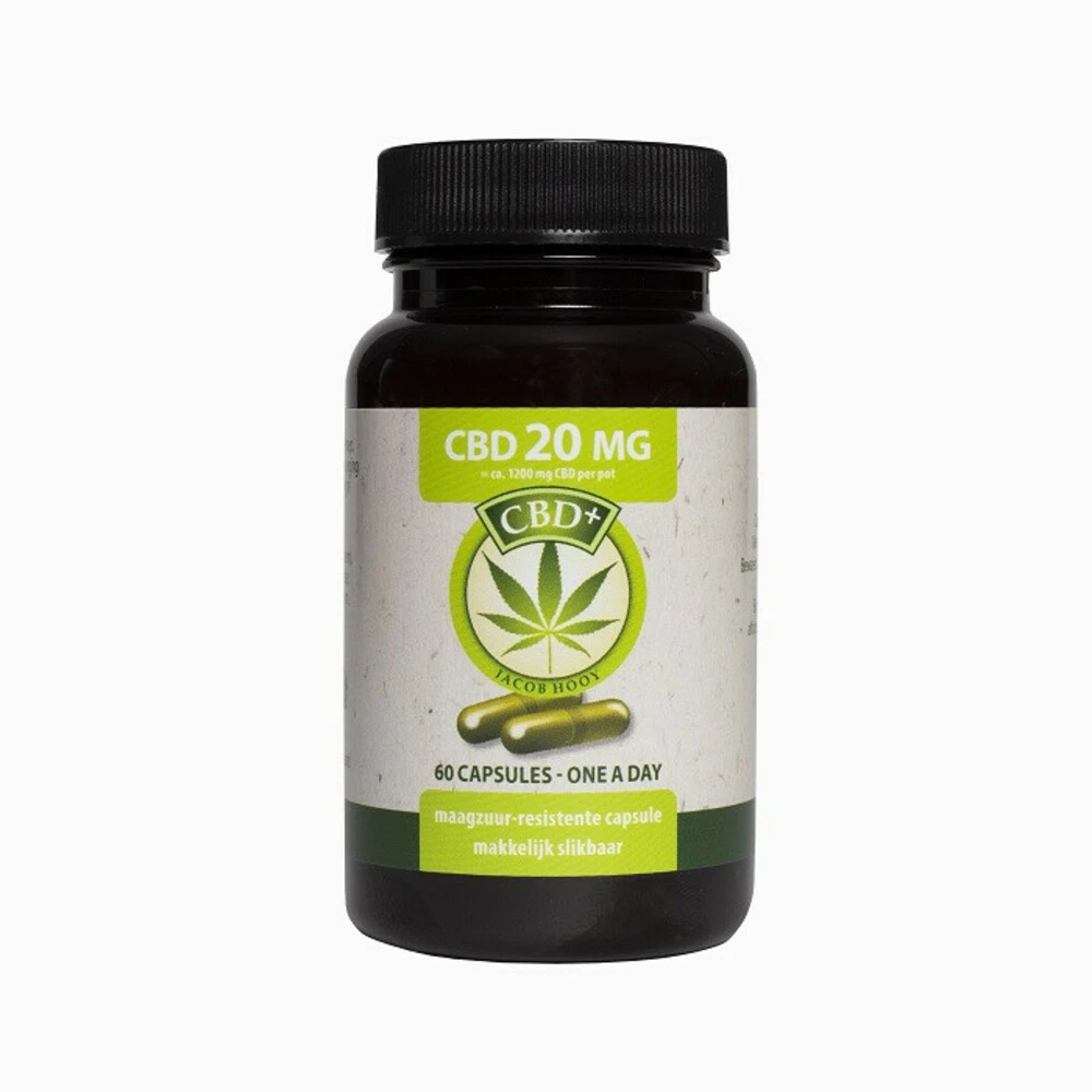Jacob Hooy CBD Capsules 20 Mg 1 Jacob Hooy CBD Capsules 20 Mg