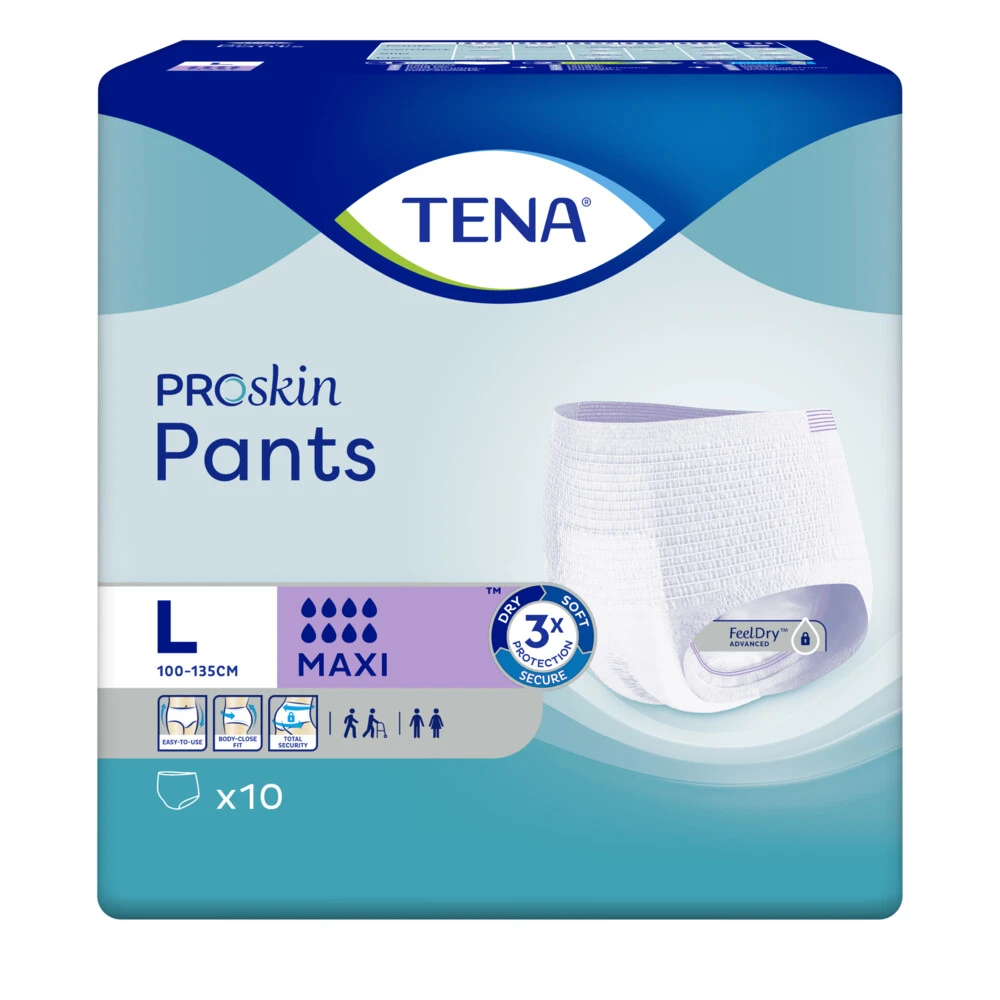 3x TENA Pants Maxi ProSkin Large 2 3x TENA Pants Maxi ProSkin Large - Afbeelding 2