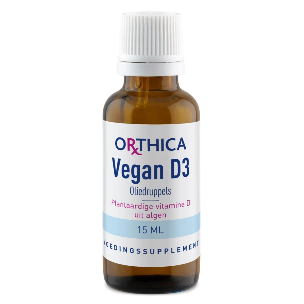 Orthica Vegan D3 Oliedruppels 2 Orthica Vegan D3 Oliedruppels - Afbeelding 2