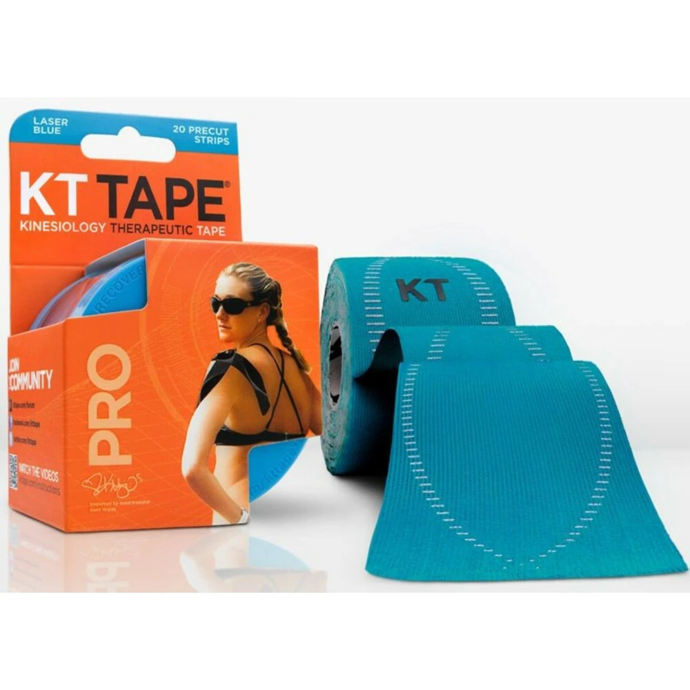 KT Tape Pro Strips Licht Blauw Rol 2 KT Tape Pro Strips Licht Blauw Rol - Afbeelding 2