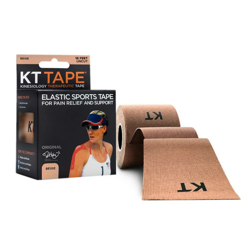 KT Tape Original Rol Beige 2 KT Tape Original Rol Beige - Afbeelding 2