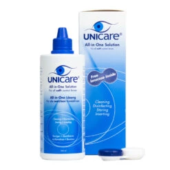 3x Unicare Alles-In-Een Vloeistof Zachte Contactlenzen 5 3x Unicare Alles-In-Een Vloeistof Zachte Contactlenzen -Metagenics Winkel 1022479 3