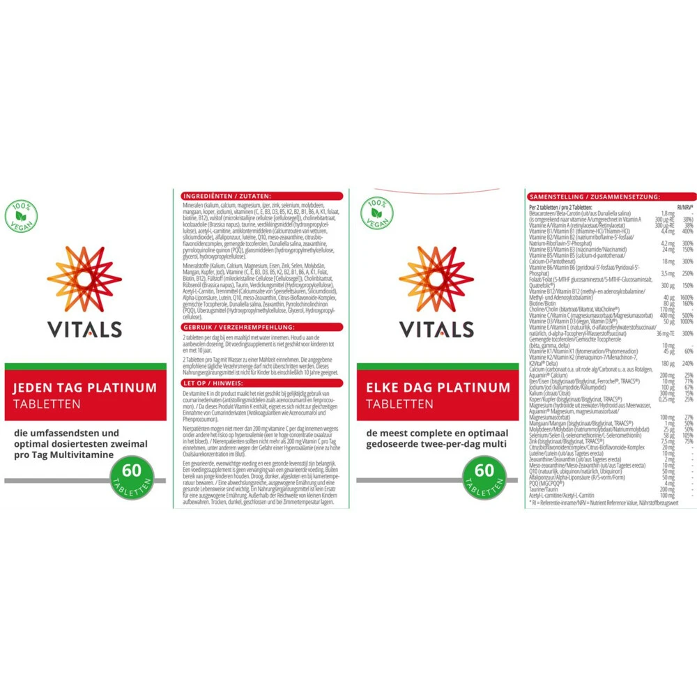 Vitals Elke Dag Platinum 2 Vitals Elke Dag Platinum - Afbeelding 2