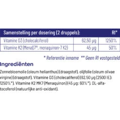 Vitakruid Vitamine D3&K2 -Metagenics Winkel 1023939 4
