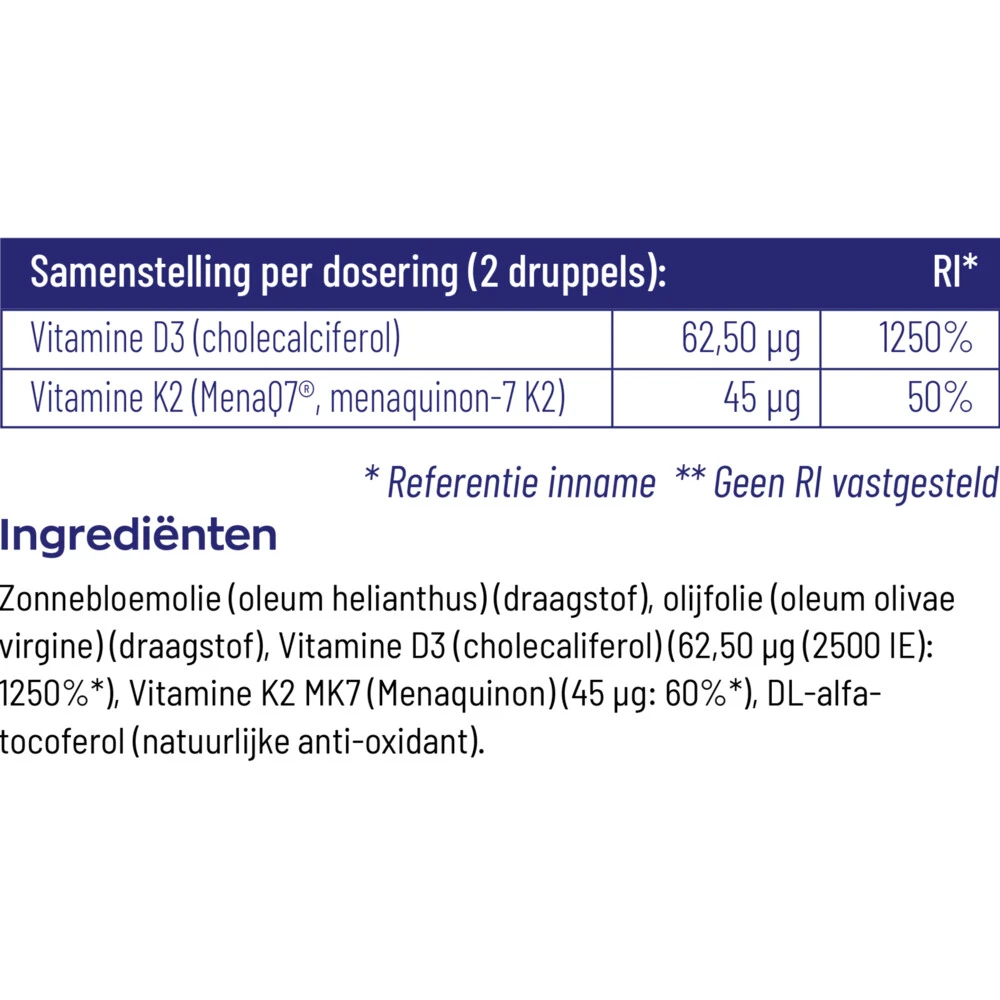 Vitakruid Vitamine D3&K2 4 Vitakruid Vitamine D3&K2 - Afbeelding 4