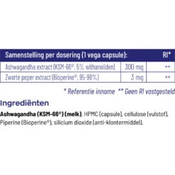 Vitakruid Ashwagandha Ksm 8 Vitakruid Ashwagandha Ksm -Metagenics Winkel 1024018 4