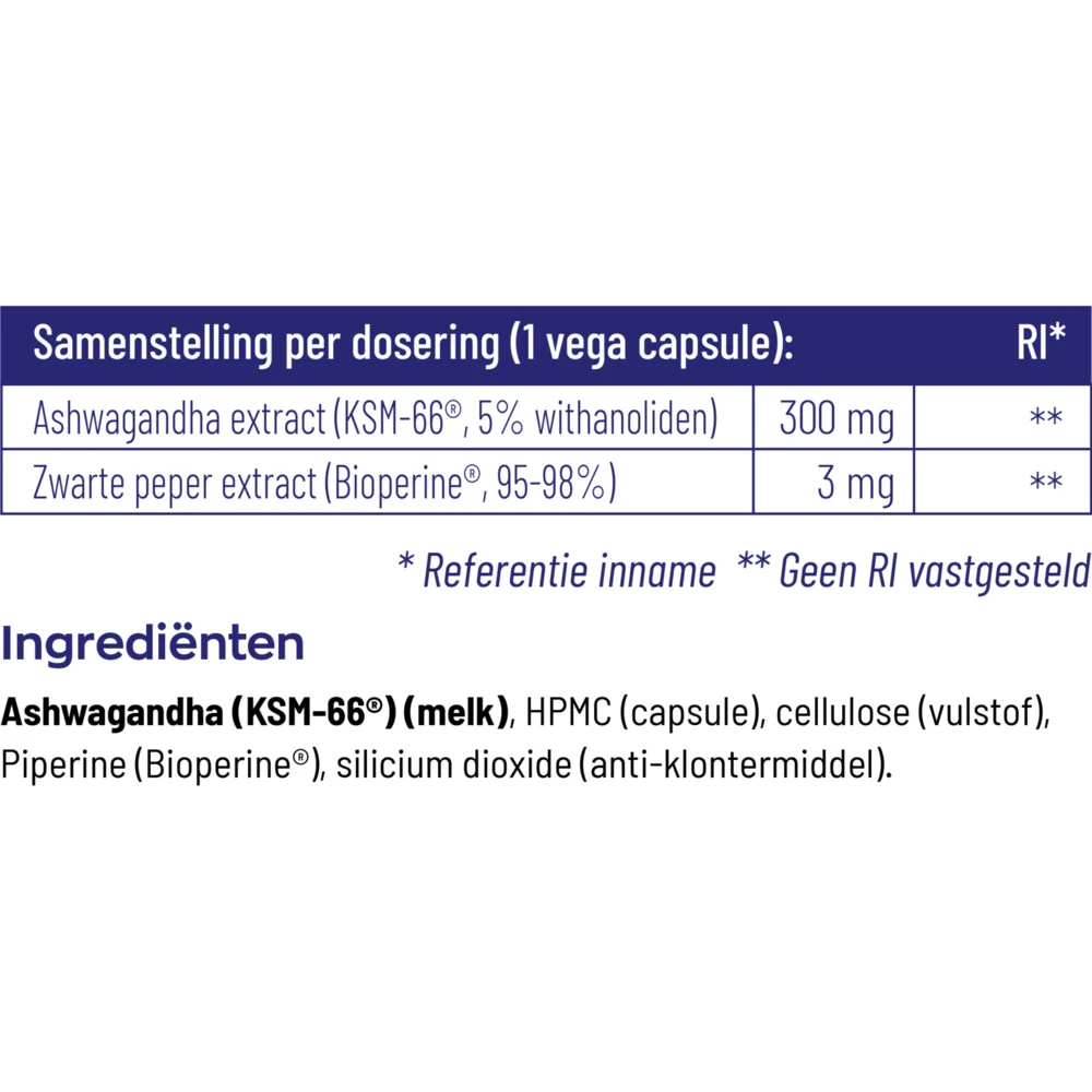 Vitakruid Ashwagandha Ksm 4 Vitakruid Ashwagandha Ksm - Afbeelding 4