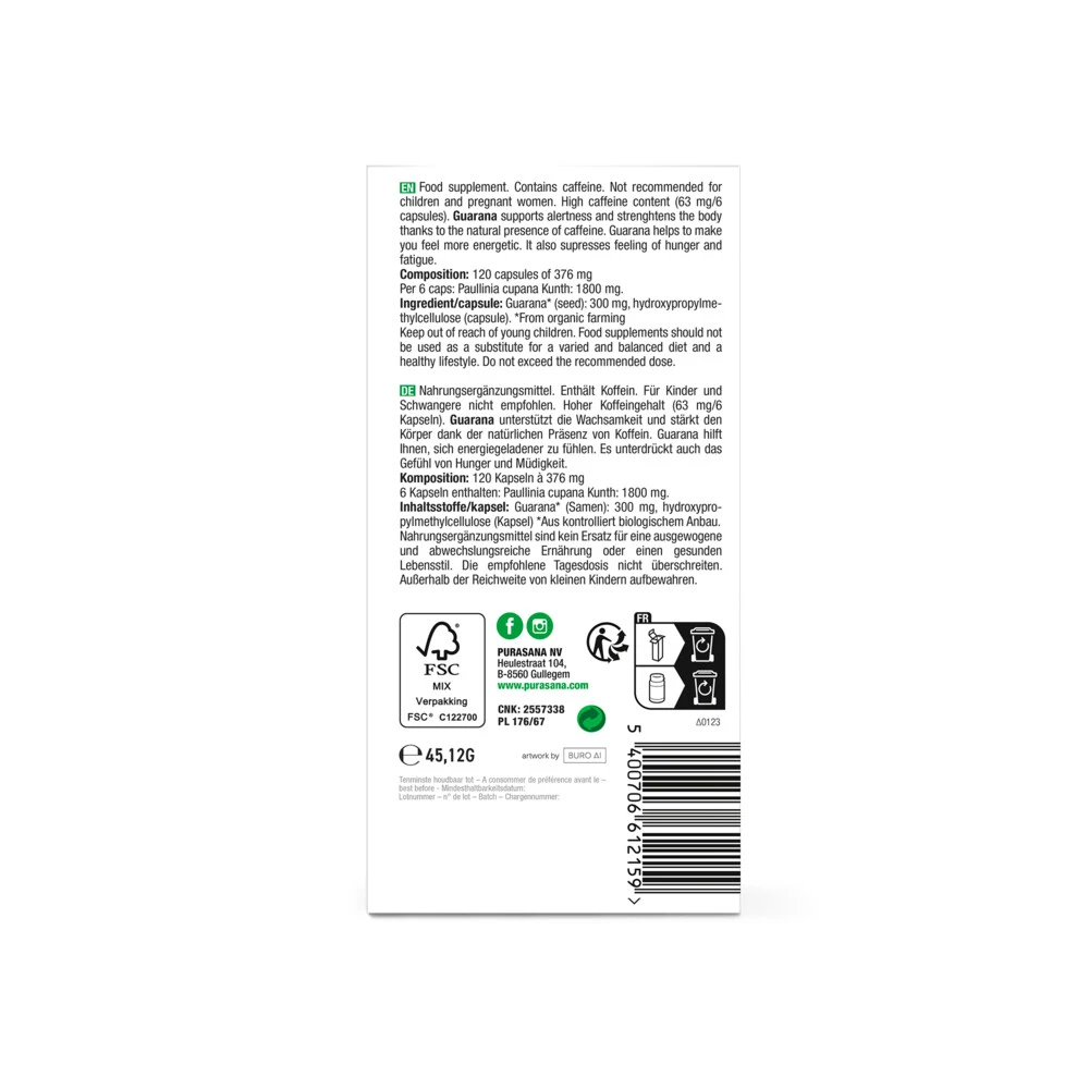 Purasana Guarana 3 Purasana Guarana - Afbeelding 3
