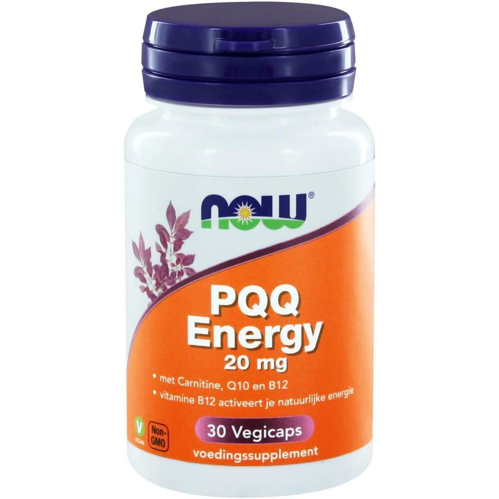 NOW Pqq Energy 20 Mg 1 NOW Pqq Energy 20 Mg