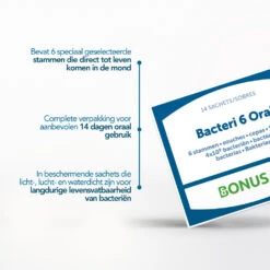 Bonusan Bacteri 6 Oral 5 Bonusan Bacteri 6 Oral -Metagenics Winkel 1028863 3