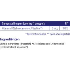 Vitakruid Vitamine D3 Druppels Vegan 7 Vitakruid Vitamine D3 Druppels Vegan -Metagenics Winkel 1028873 4