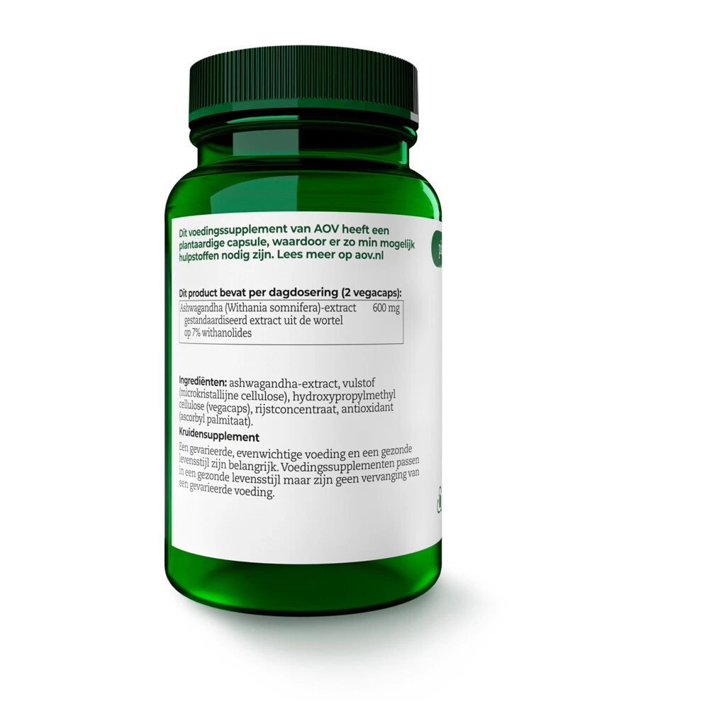 AOV 832 Ashwagandha 300 Mg 2 AOV 832 Ashwagandha 300 Mg - Afbeelding 2