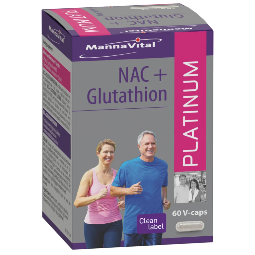 Mannavital NAC+ Glutathion Platinum 1 Mannavital NAC+ Glutathion Platinum