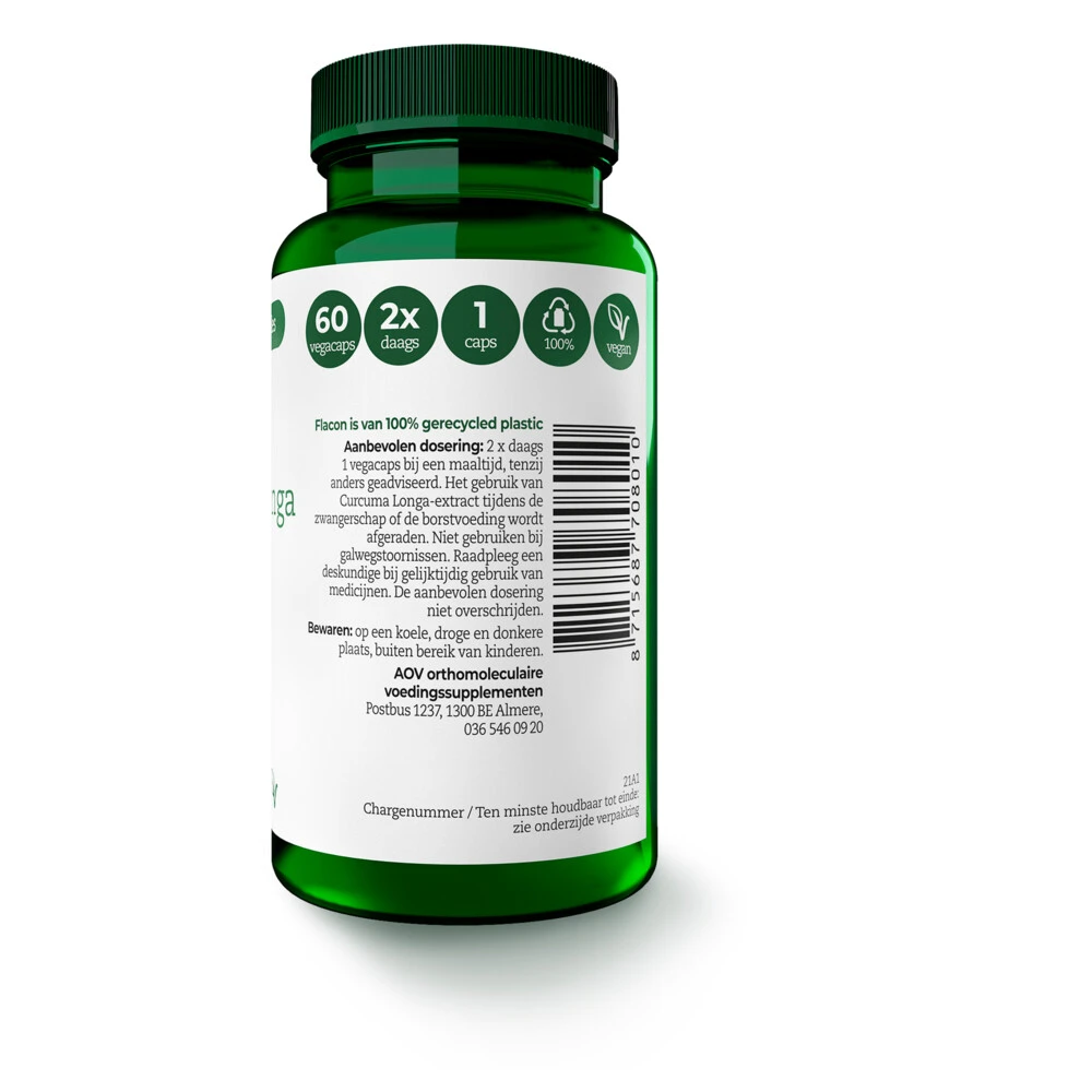 AOV 801 Curcuma Longa-extract 3 AOV 801 Curcuma Longa-extract - Afbeelding 3