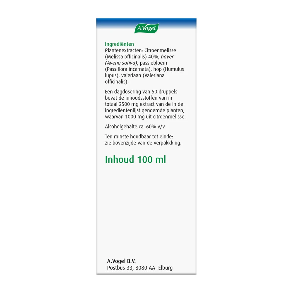 A.Vogel Dormeasan Nachtrust Citroenmelisse 5 A.Vogel Dormeasan Nachtrust Citroenmelisse - Afbeelding 5