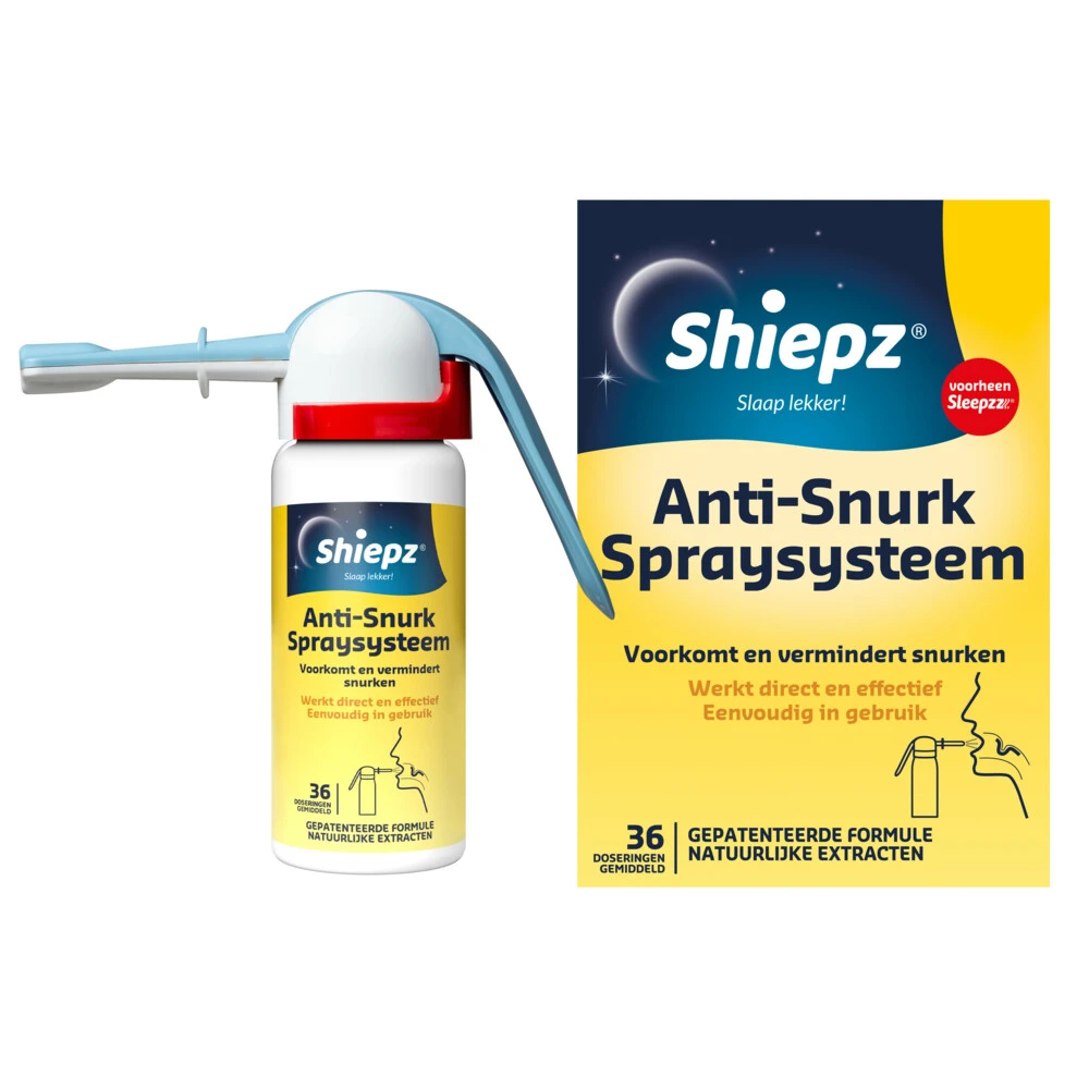 2x Shiepz Anti-Snurk Spraysysteem 2 2x Shiepz Anti-Snurk Spraysysteem - Afbeelding 2