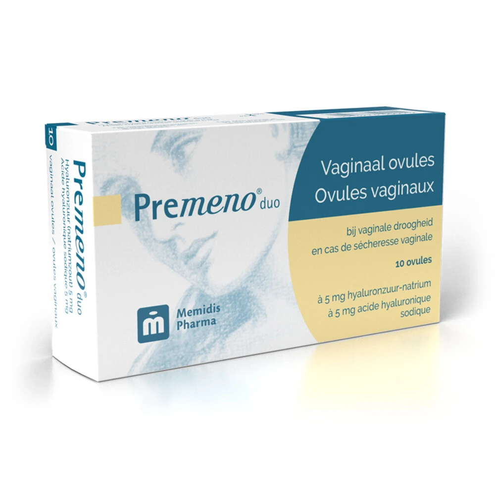 Premeno Duo Vaginaal Ovules 1 Premeno Duo Vaginaal Ovules