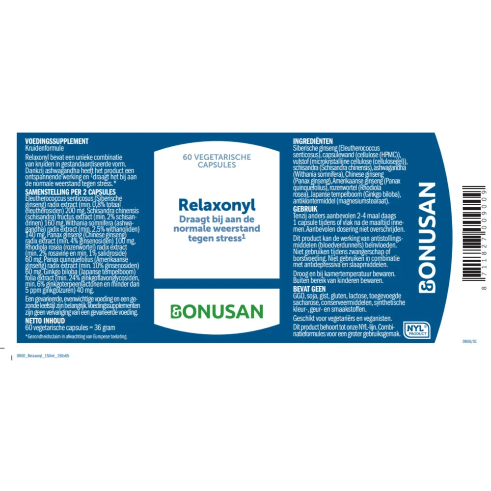 Bonusan Relaxonyl 3 Bonusan Relaxonyl - Afbeelding 3
