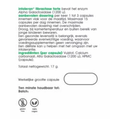 Intoleran Fibractase Forte 5 Intoleran Fibractase Forte -Metagenics Winkel 1036718 3