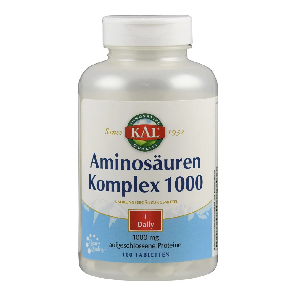 KAL Aminozuren Complex 1000mg 1 KAL Aminozuren Complex 1000mg
