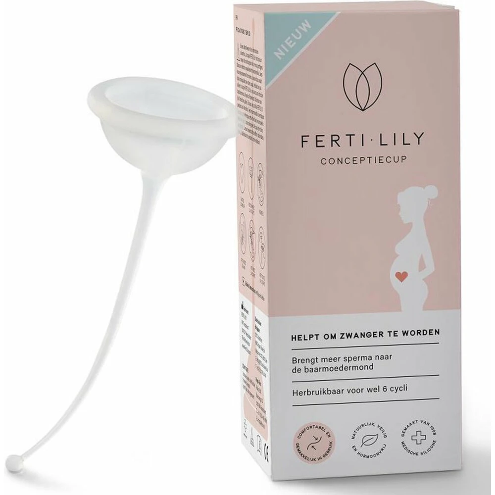 Ferti Lily Conceptie Cup En Clearblue Ovulatietest En Zwangerschapstest Pakket 2 Ferti Lily Conceptie Cup En Clearblue Ovulatietest En Zwangerschapstest Pakket - Afbeelding 2