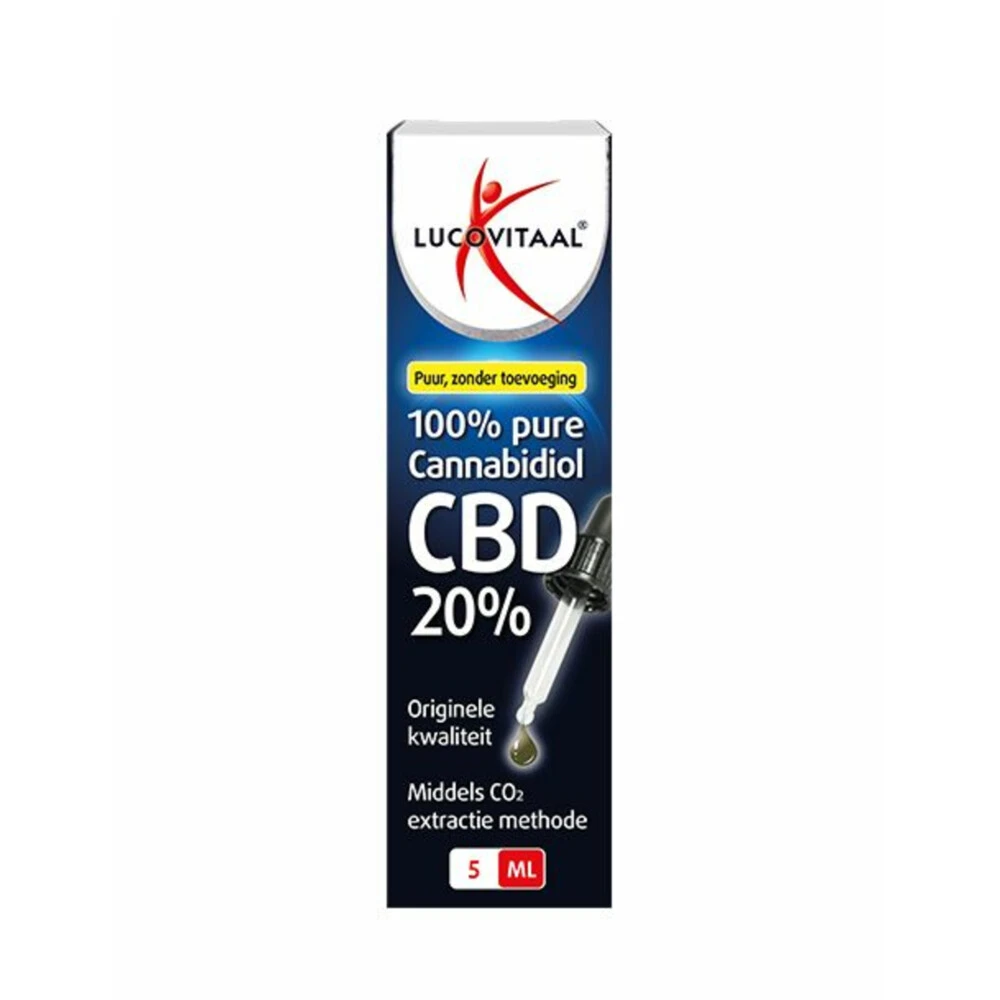 Lucovitaal CBD Cannabidiol Olie 20% 1 Lucovitaal CBD Cannabidiol Olie 20%