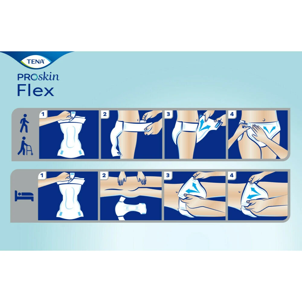 3x TENA Flex Maxi Extra Large Proskin 4 3x TENA Flex Maxi Extra Large Proskin - Afbeelding 4