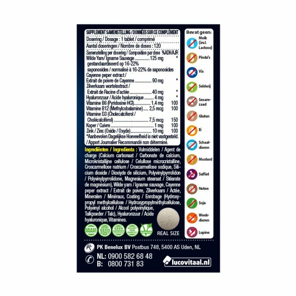 Lucovitaal Overgang Balans Maxi Verpakking 2 Lucovitaal Overgang Balans Maxi Verpakking - Afbeelding 2