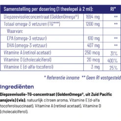 Vitakruid Visolie 1200 TG VIT A D E 7 Vitakruid Visolie 1200 TG VIT A D E -Metagenics Winkel 1054485 4