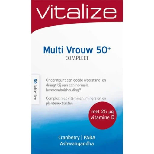 Vitalize Multi Vrouw 50+ -Metagenics Winkel 1059559