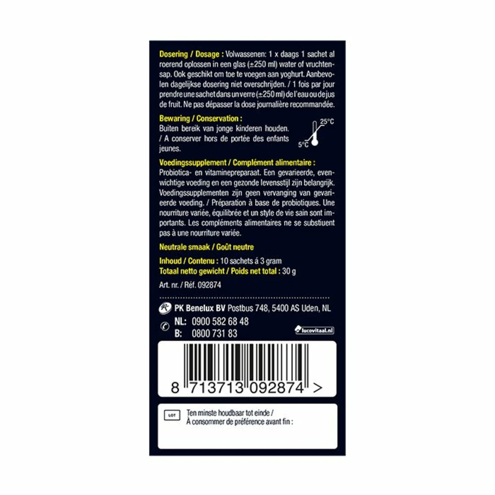 Lucovitaal Pre & Probiotica 4 Lucovitaal Pre & Probiotica - Afbeelding 4