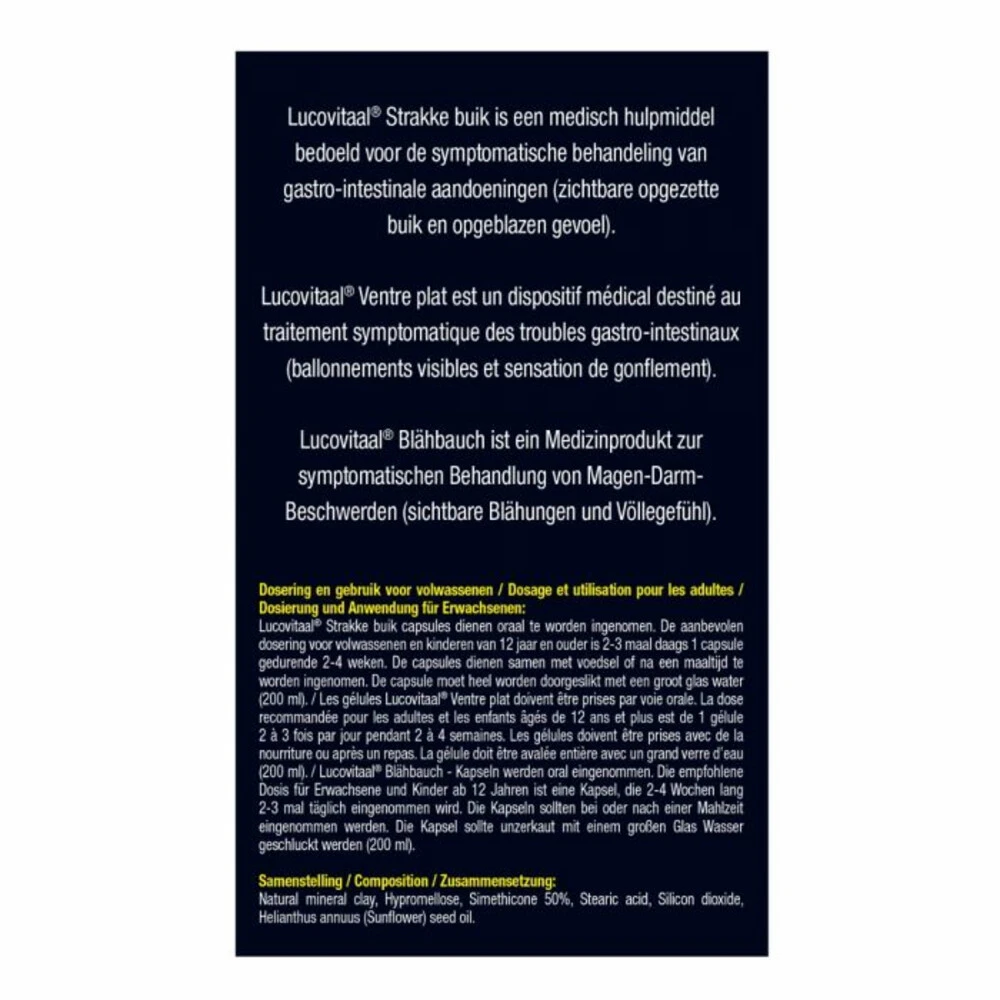 3x Lucovitaal Strakke Buik 2 3x Lucovitaal Strakke Buik - Afbeelding 2