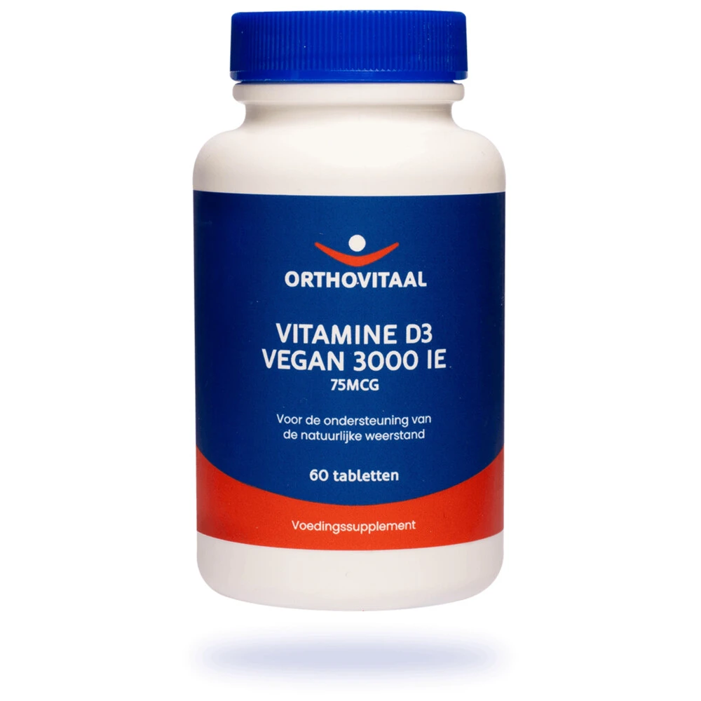 Orthovitaal Vegan Vitamine D3 3000 IE 1 Orthovitaal Vegan Vitamine D3 3000 IE