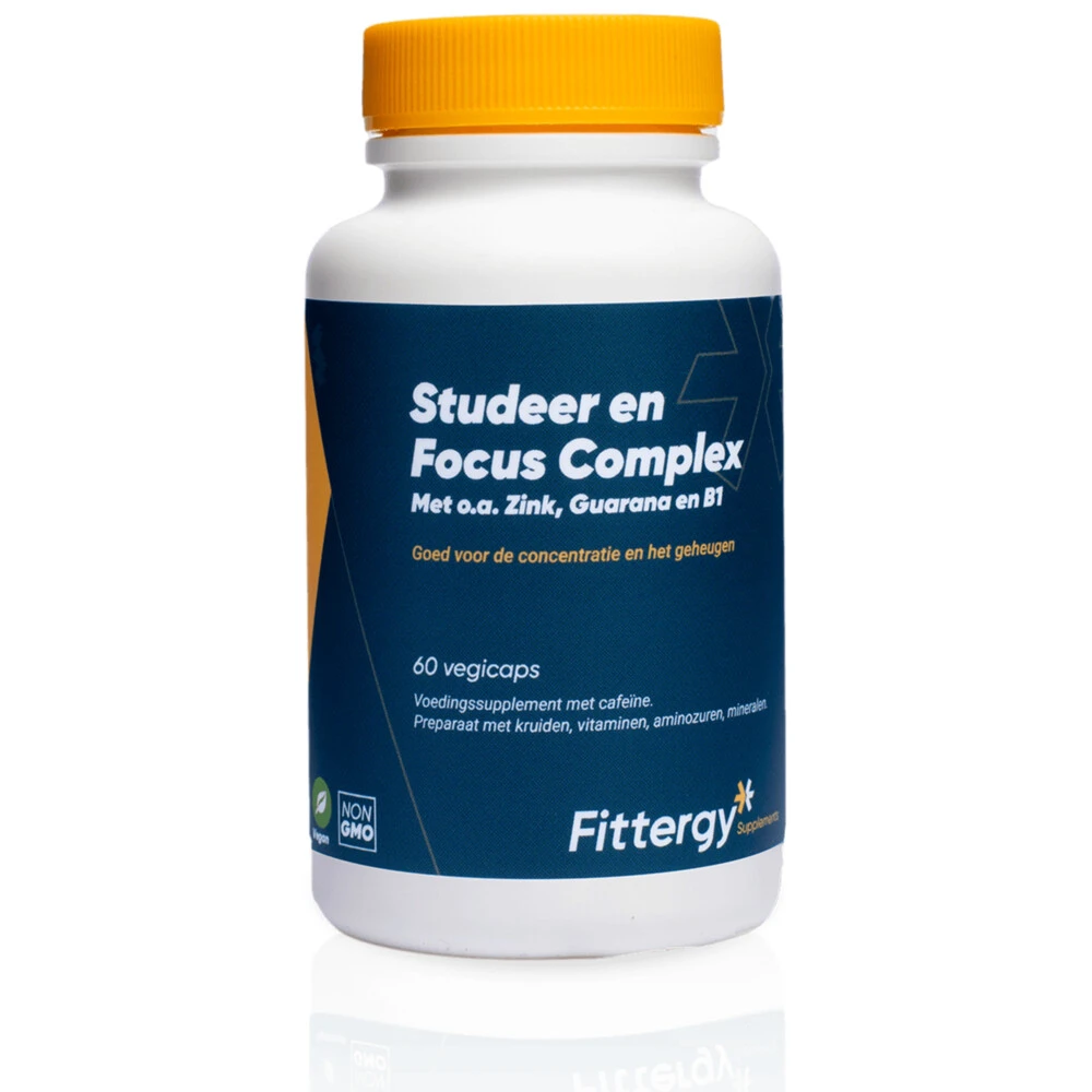 Fittergy Supplements Studeer En Focus Complex 1 Fittergy Supplements Studeer En Focus Complex