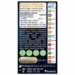 3x Lucovitaal Ashwagandha KSM-66 Super -Metagenics Winkel 1069140 3