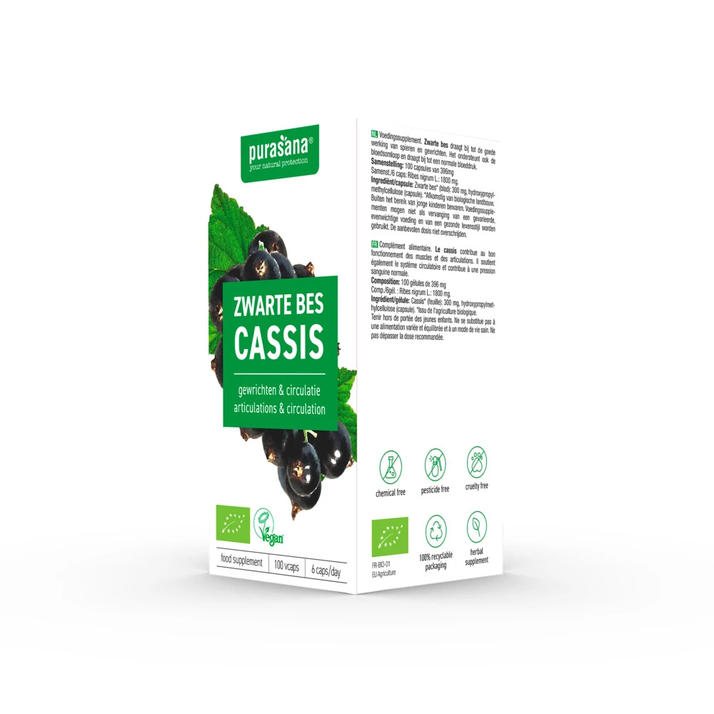 2x Purasana Zwarte Bes 300 Mg 4 2x Purasana Zwarte Bes 300 Mg - Afbeelding 4
