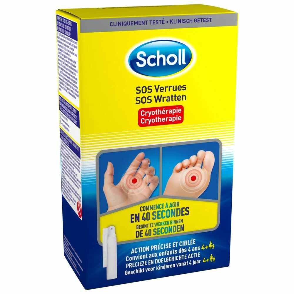 Scholl SOS Wrattenbehandeling 1 Scholl SOS Wrattenbehandeling