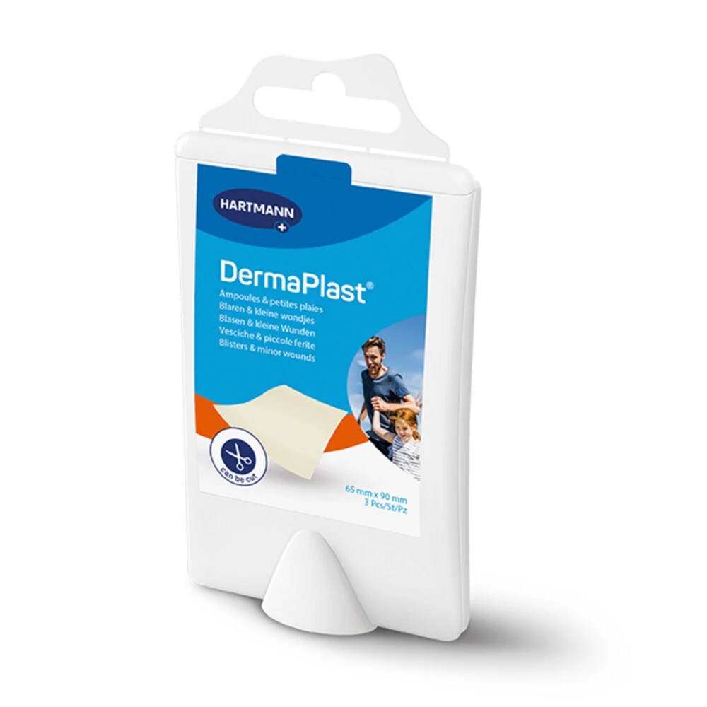 3x Dermaplast Hydrocolloïde Pleisters Anti-Druk Pleisters 6,5 X 9 Cm 1 3x Dermaplast Hydrocolloïde Pleisters Anti-Druk Pleisters 6,5 X 9 Cm