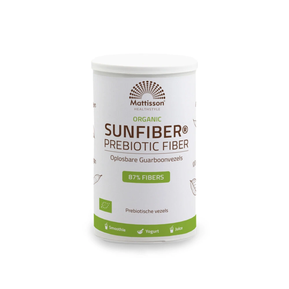 Mattisson Organic Sunfiber Prebiotische Vezels 1 Mattisson Organic Sunfiber Prebiotische Vezels