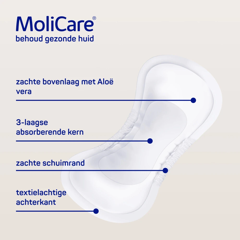 4x Molicare Premium Lady Pad 2 Druppels 331 Ml Absorptie 2 4x Molicare Premium Lady Pad 2 Druppels 331 Ml Absorptie - Afbeelding 2