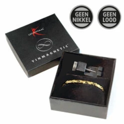Lucovitaal Yinmagnetic Magneet Armband Goud -Metagenics Winkel 1073906 3