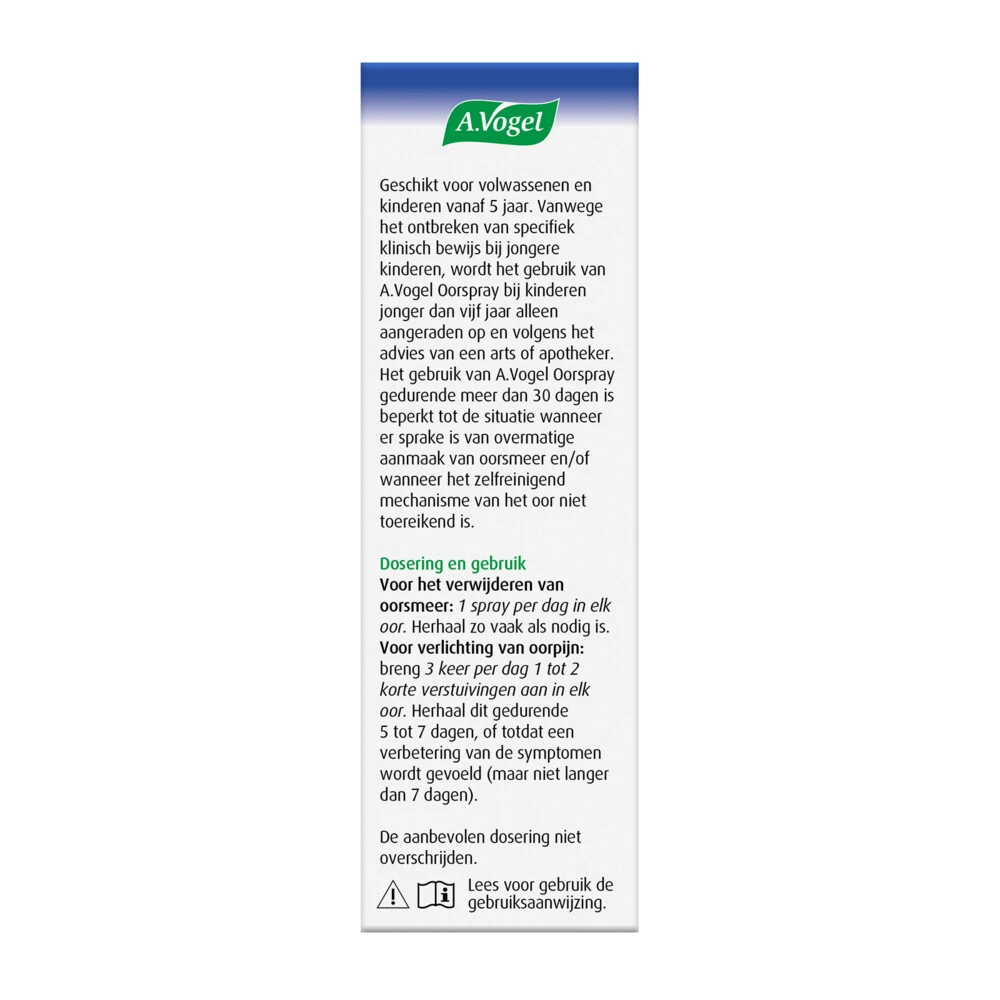 A.Vogel Oorspray Oorpijn 3 A.Vogel Oorspray Oorpijn - Afbeelding 3