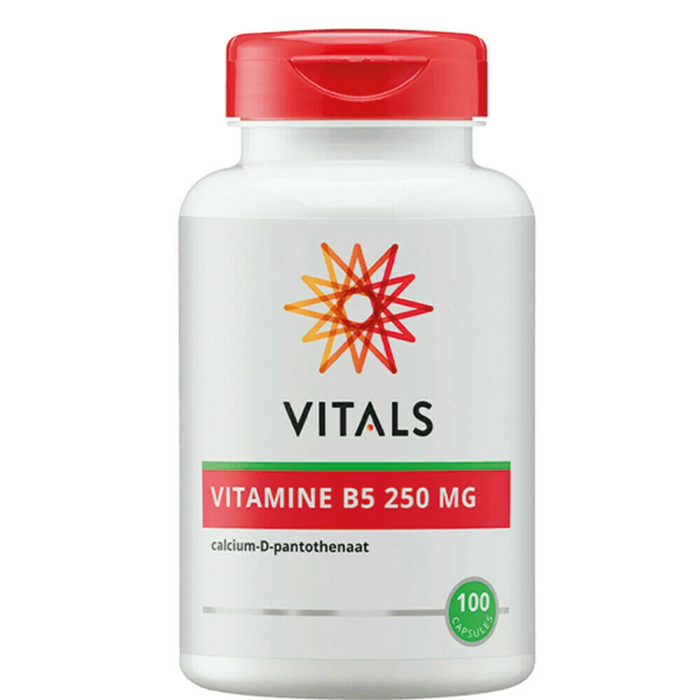 Vitals Vitamine B5 Pantoth 250mg 1 Vitals Vitamine B5 Pantoth 250mg