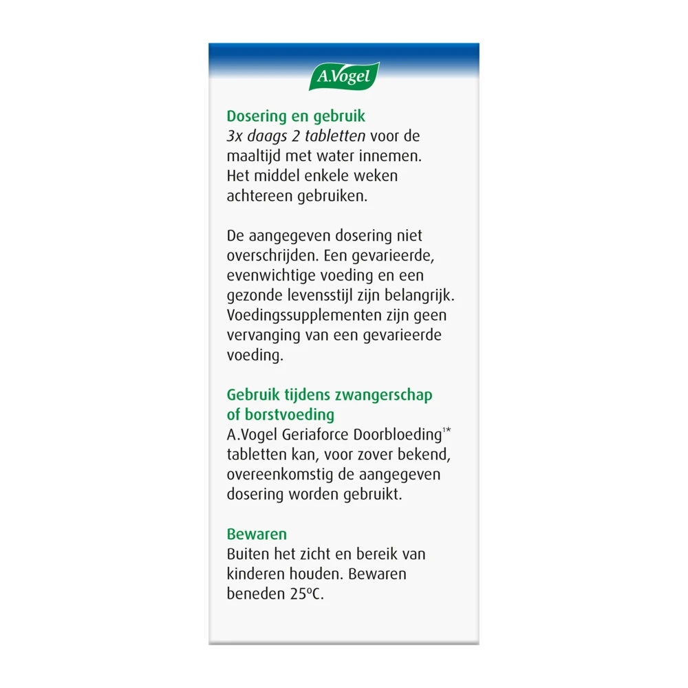 2x A.Vogel Geriaforce Doorbloeding 3 2x A.Vogel Geriaforce Doorbloeding - Afbeelding 3