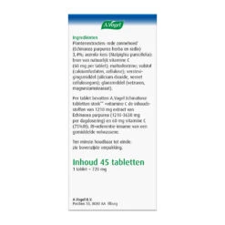 A.Vogel Echinaforce Sterk + Vitamine C 10 A.Vogel Echinaforce Sterk + Vitamine C -Metagenics Winkel 740907 5