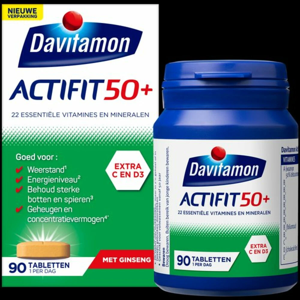 Davitamon Actifit 50+ 2 Davitamon Actifit 50+ - Afbeelding 2